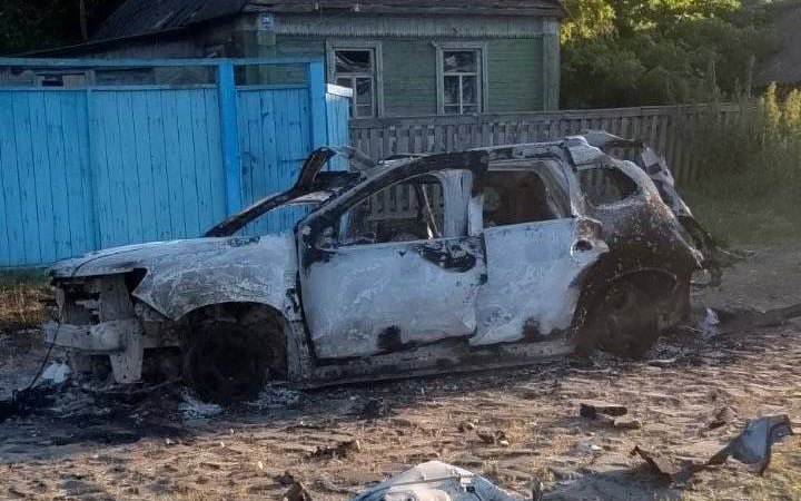 Російський дрон атакував авто поліцейських на Сумщині, є постраждалий
