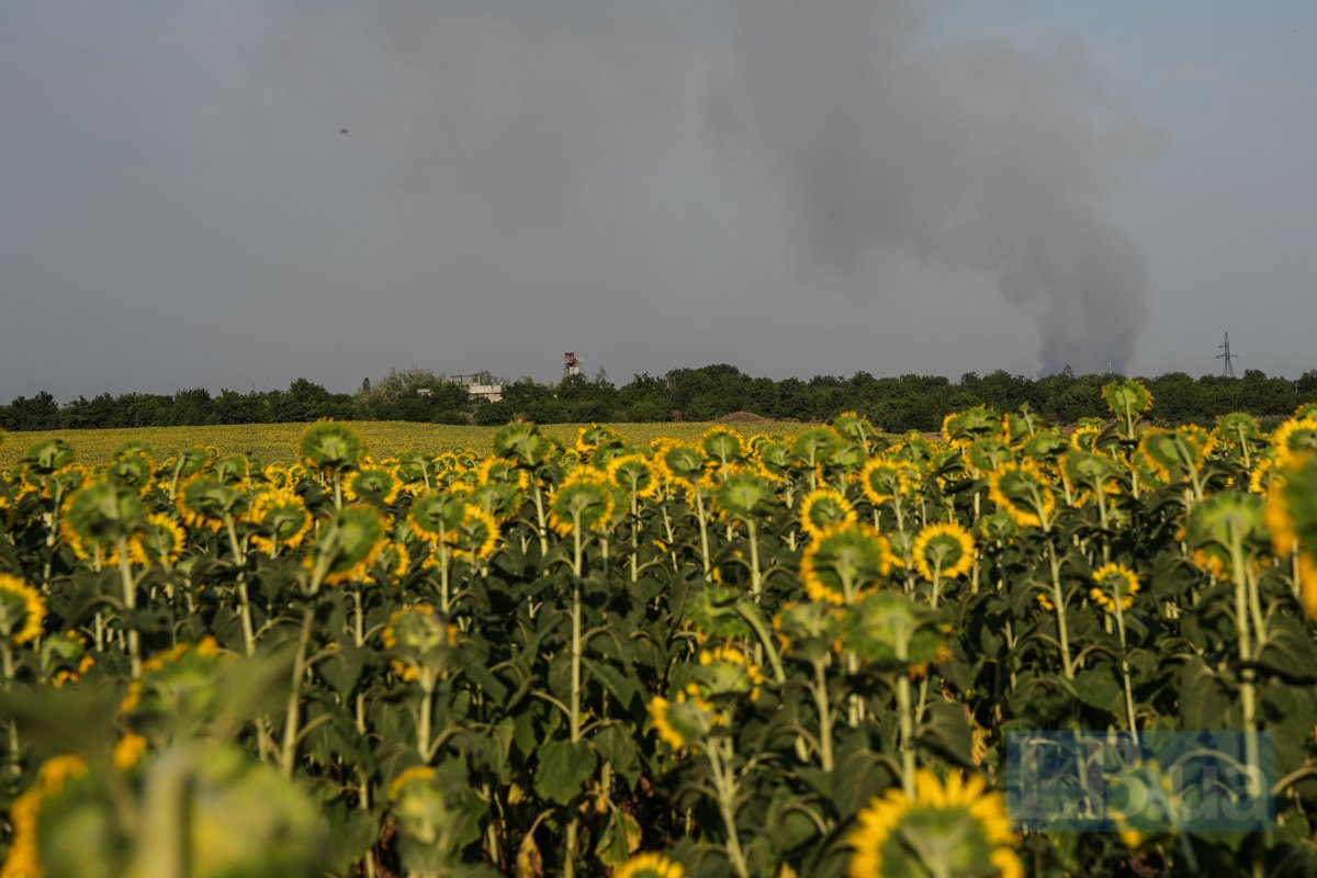 Дим над Добропіллям
