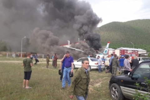 В Бурятии потерпел крушение пассажирский самолет Ан-24, есть погибшие и раненые