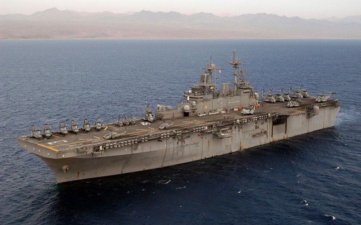 Бойовий корабель ВМС США бере участь у навчаннях у Балтійському морі
