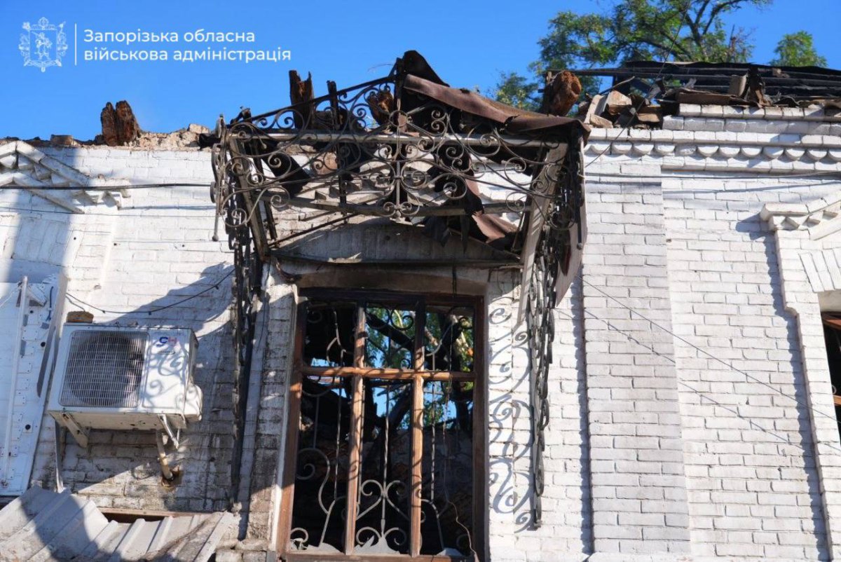 Наслідки російської атаки на Запоріжжі