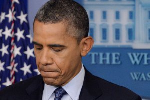 Рейтинг Обамы упал до рекордно низкого уровня