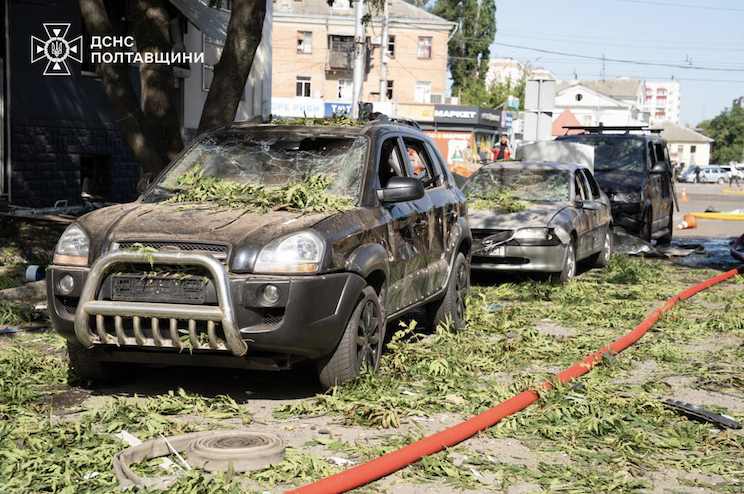 Удар по Полтаві 3 липня 