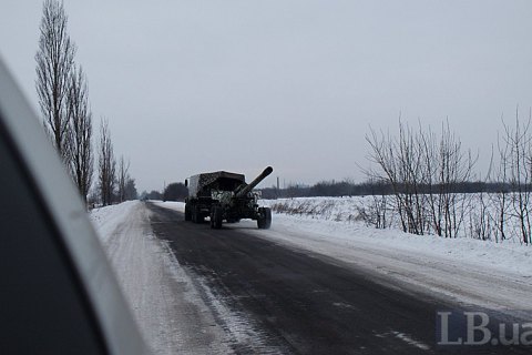 Миссия ОБСЕ зафиксировала артиллерию боевиков в Луганской области 