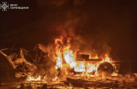 Росія атакувала поштовий термінал поблизу Харкова. Є жертви і поранені (оновлено)