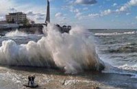 В Крыму опять штормит