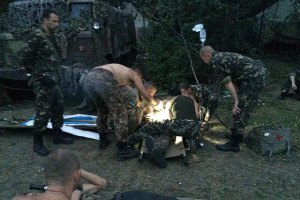Боевики дали вывезти раненных возле села Пески
