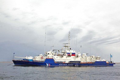 Российский военный корабль подходил на 19 км к Мариуполю (обновлено)