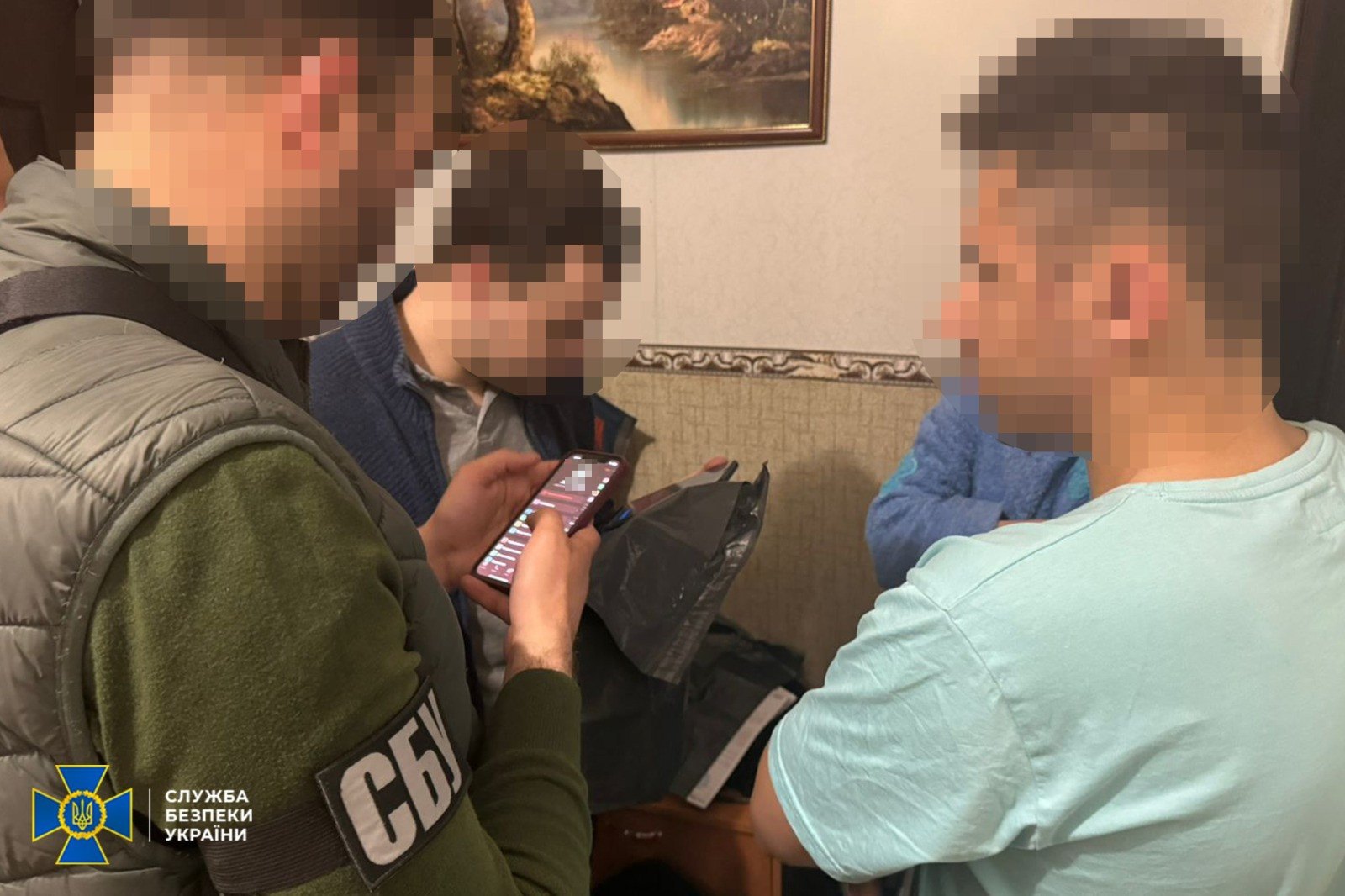 Один із затриманих