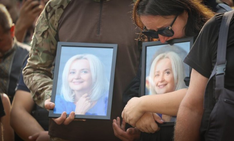 Прощання з мовознавицею та громадською діячкою Іриною Фаріон у Львові