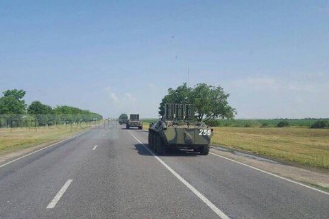 У Придністров'ї біля українського кордону зауважили російську військову техніку