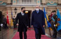 Президент Туреччини прибув із офіційним візитом в Україну