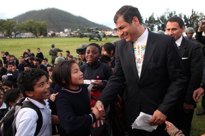 Президент Корреа відвідує Отавало – «індіанську столицю» Еквадору
