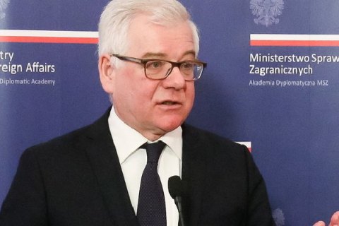 Глава МЗС Польщі висловив надію на врегулювання історичної суперечки з Україною