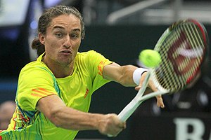 ​Долгополов выиграл 8 геймов подряд и шагнул в полуфинал в Валенсии