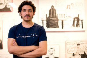 Египетский художник Юсри расскажет о современном искусстве и революциях