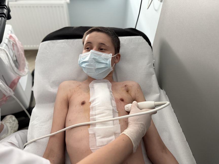 Віталій після пересадки серця у Львові