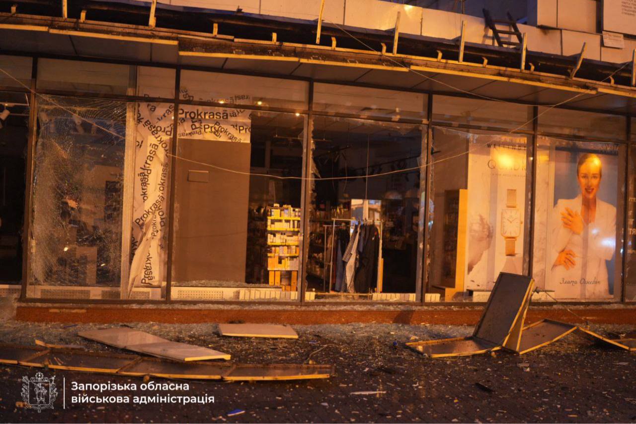 Наслідки російської атаки у Запоріжжі 26 лютого