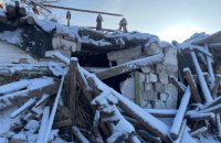 Головне за ніч та ранок суботи, 17 січня: понад 160 боєзіткнень, атака на Київщину, удари по Одещині