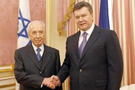 Янукович встретится "тет-а-тет" с Президентом Израиля
