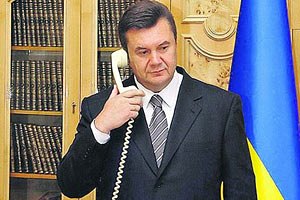 Путін і Янукович поговорили по телефону