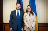 Свириденко обговорила очільником МЗС Естонії енергетичну підтримку України