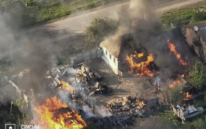 За добу російська армія здійснила майже 130 ударів по Сумщині, поранено цивільного