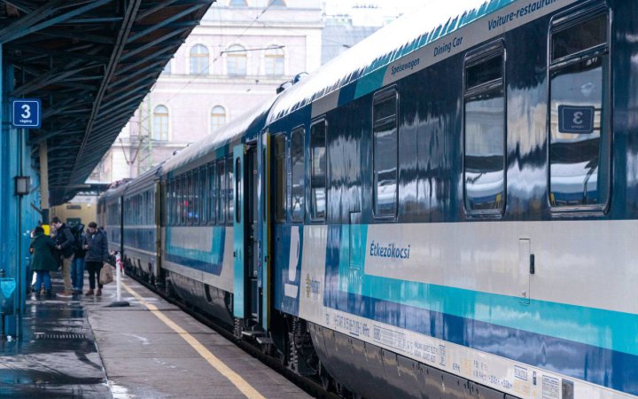 Укрзалізниця відкрила онлайн-продаж квитків до Угорщини на поїзд Чоп – Будапешт – Відень