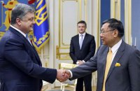 Порошенко объявил год Японии в Украине