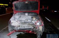 В Киеве в ДТП погиб водитель, его беременная пассажирка госпитализирована