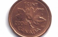 В Канаде исчезнут одноцентовые монеты