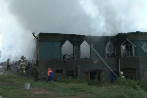 Пожар в новгородском интернате: 37 жертв 
