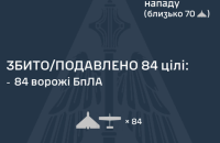 Внаслідок нічної атаки є влучання на 11 локаціях 