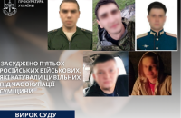 Заочно засудили п’ятьох військових РФ, які катували цивільних під час окупації Сумщини