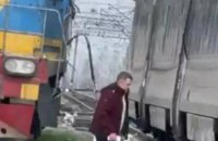 У Вінницькій області приватний тепловоз зіткнувся з потягом “Інтерсіті” Київ-Перемишль