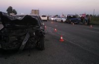 ​В столкновении трех автомобилей под Борисполем погиб человек