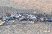 На місці падіння уламків "Шахеда"у Молдові знайшли 50 кг вибухівки