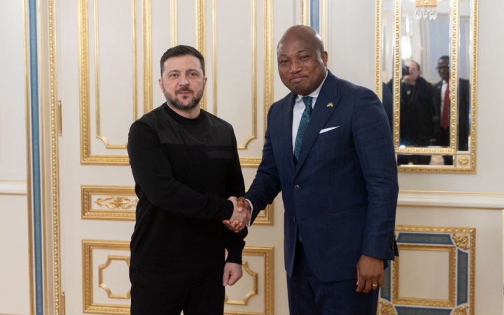 Президент Зеленський обговорив із главою МЗС Гани посилення двосторонньої співпраці