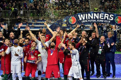 Сборная Португалии стала чемпионом Европы по футзалу