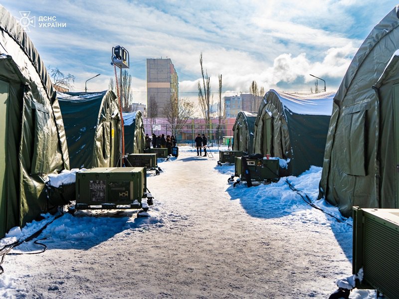 Наметове містечко в Києві