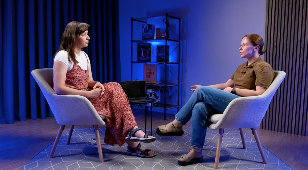 Вікторія Ковач й Ірина Андрейців