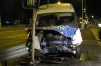 ДТП в Киеве: пьяный водитель спал за рулем