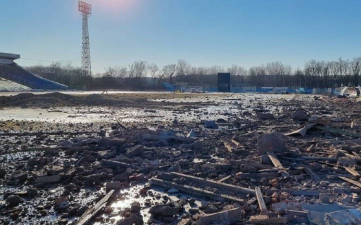 Германия и "Боруссия" Дортмунд помогут восстановить разрушенный стадион в Чернигове