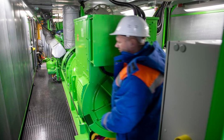 У Києві почала працювати перша когенераційна газопоршнева установка потужністю 1,5 МВт