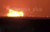 Джерела: за атакою на газовий термінал "Темрюк" у Росії стоять дрони СБУ, горіли 20 з 30 резервуарів