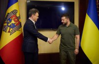 Зеленський зустрівся з прем'єром Молдови