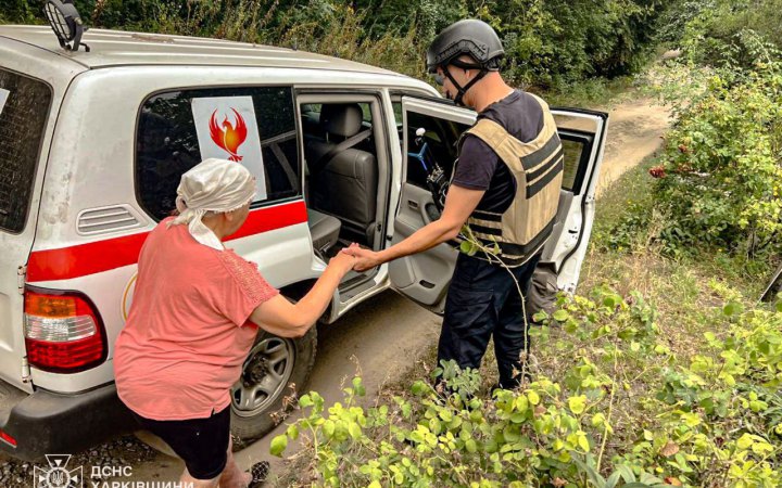 Рятувальники евакуювали двох цивільних із Куп'янська на Харківщині