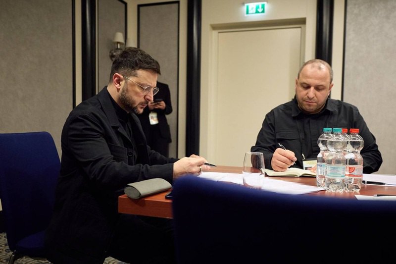 Володимир Зеленський і Рустем Умєров