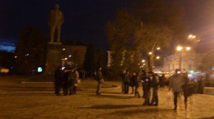 В Полтаве снесли памятник Ленину