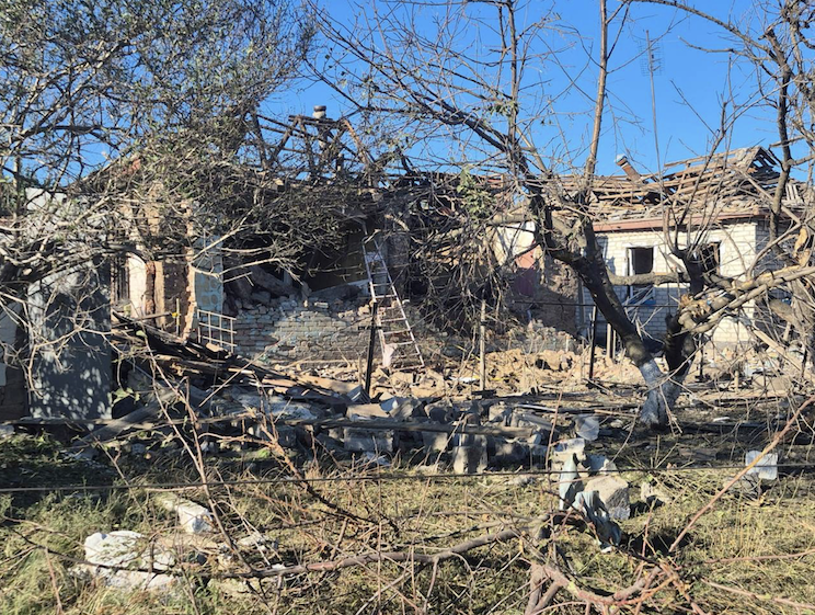 Пошкодження внаслідок атаки в Кіровоградській області 